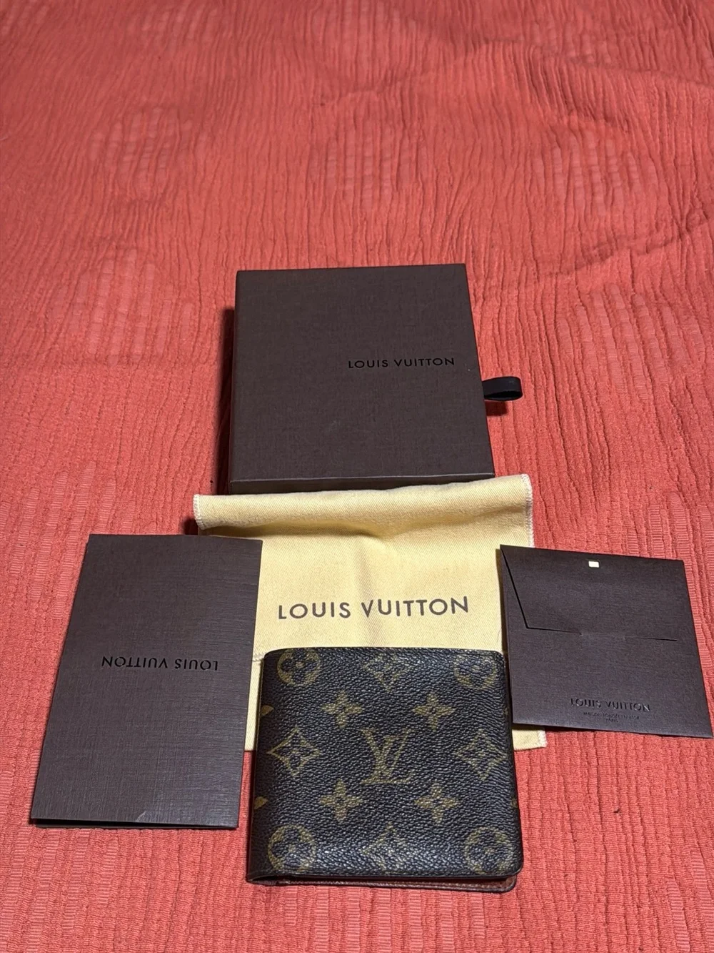 Louis Vuitton Monogram Canvas Wallet - Brown/Gold
